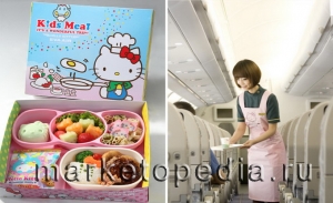 Ко-брендинг Hello Kitty на самолетах EVA Air